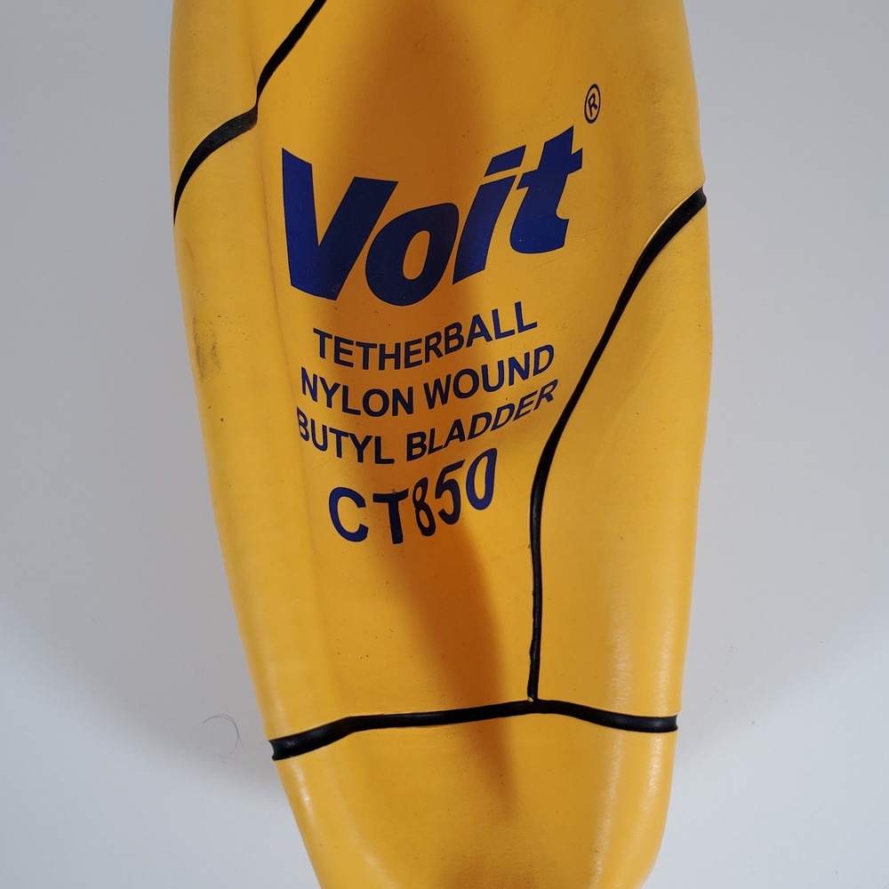Voit Tetherball CT850 Ball Nylon Wound Butyl Bladder Yellow Yard Sports